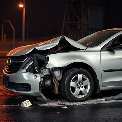 car crash damage