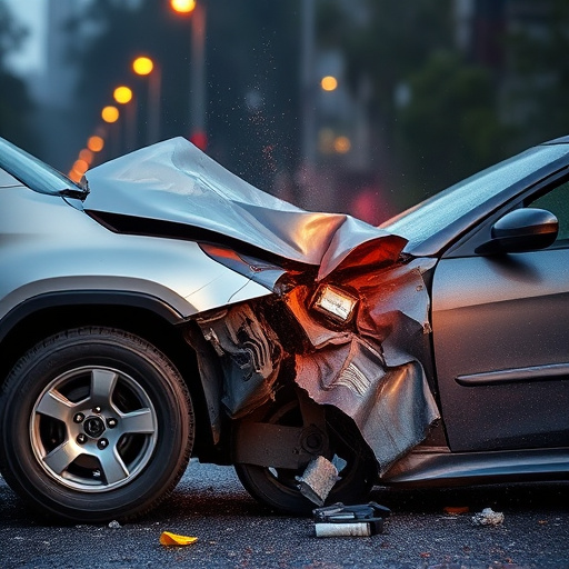 car crash damage