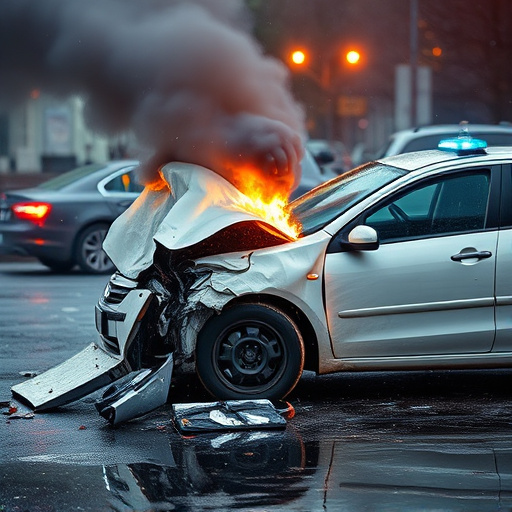 car crash damage