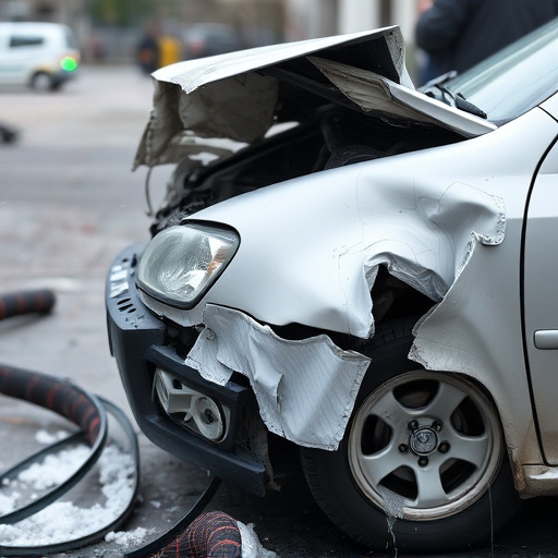 car crash damage