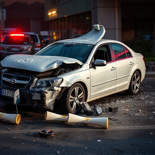 car crash damage