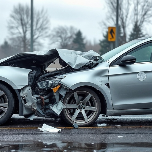 car crash damage