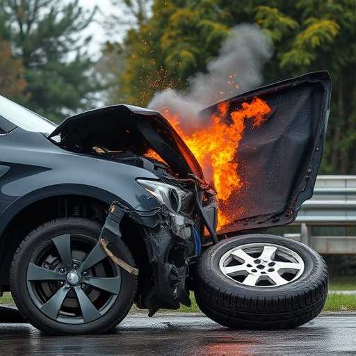 car crash damage