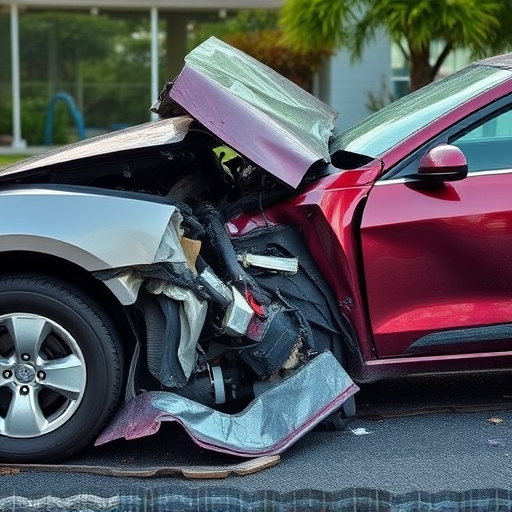 car crash damage