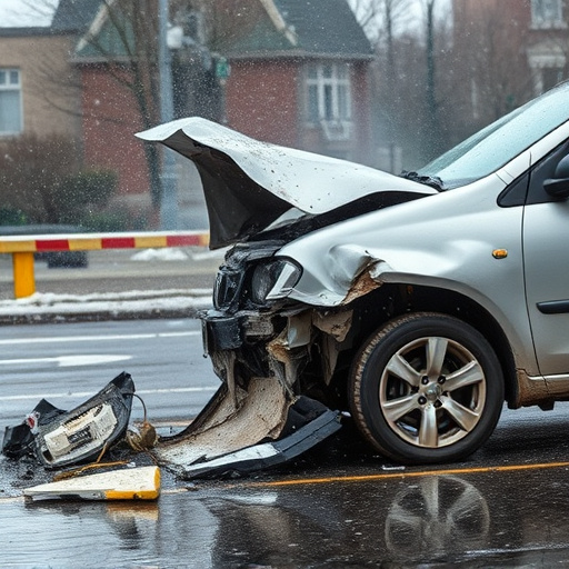car crash damage