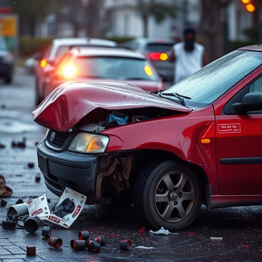 car crash damage
