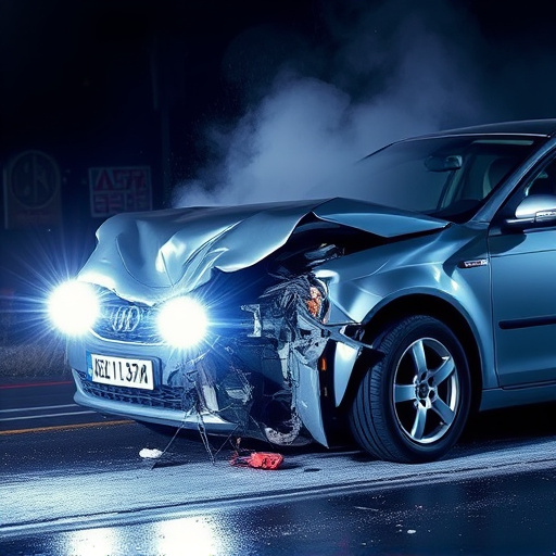 car crash damage