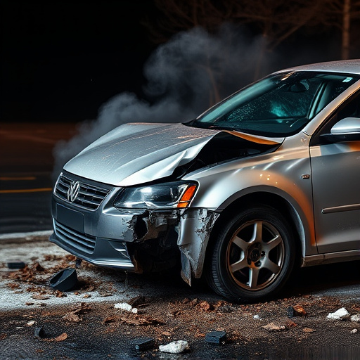 car crash damage