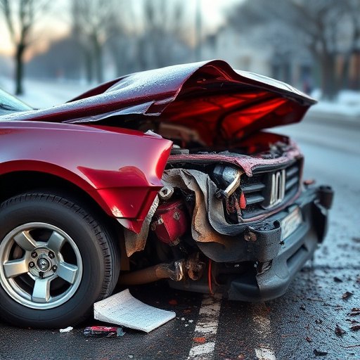 car crash damage