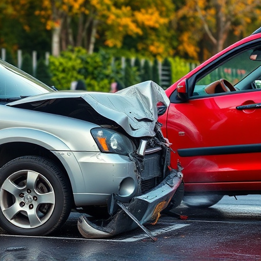 car crash damage