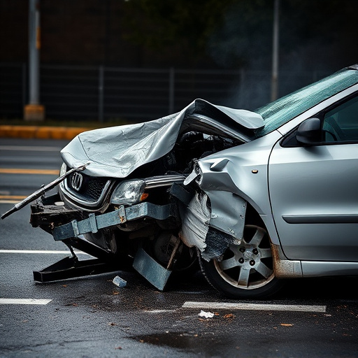 car crash damage