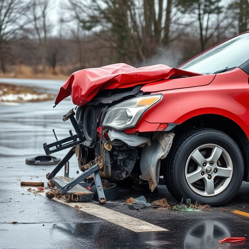 car crash damage