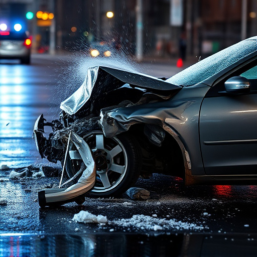 car crash damage