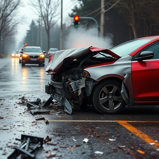 car crash damage