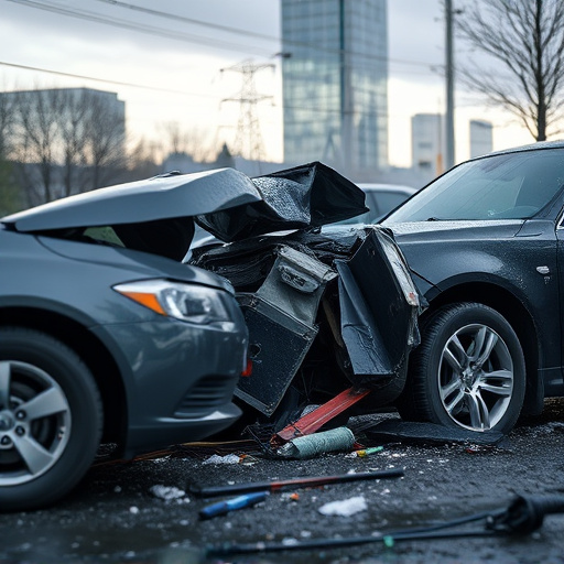 car crash damage