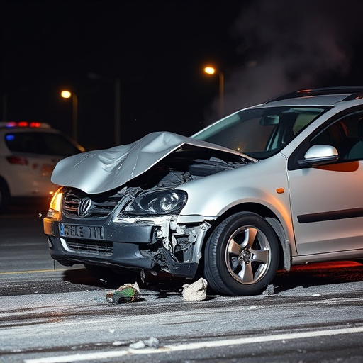 car crash damage