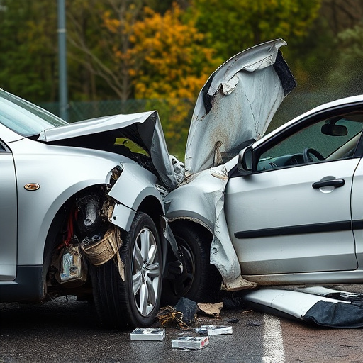 car crash damage