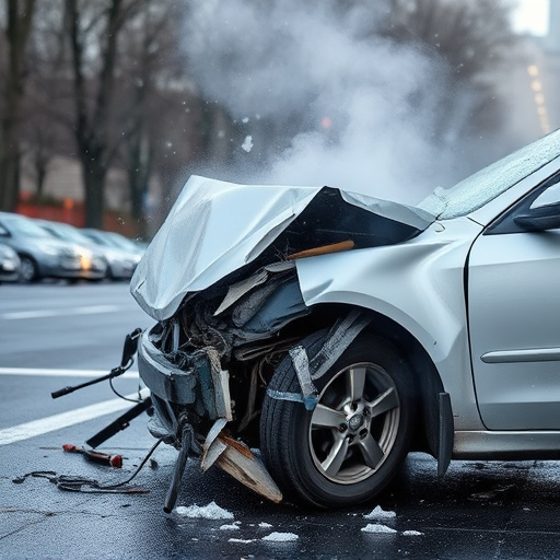 car crash damage