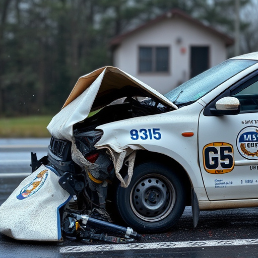 car crash damage