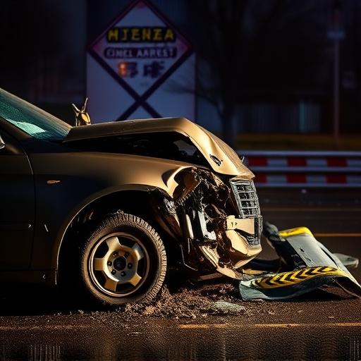 car crash damage