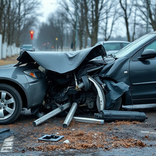 car crash damage