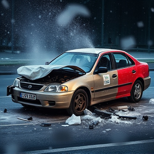 car crash damage