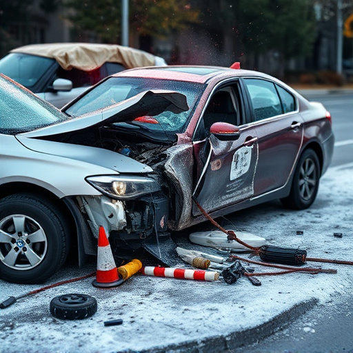 car crash damage