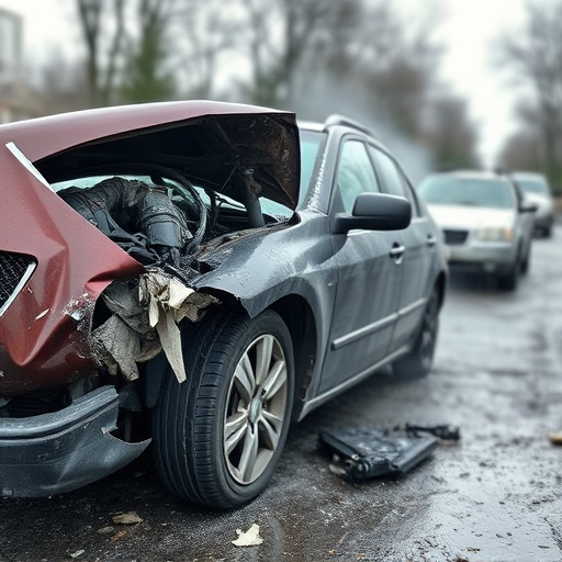 car crash damage