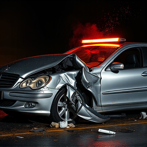 car crash damage