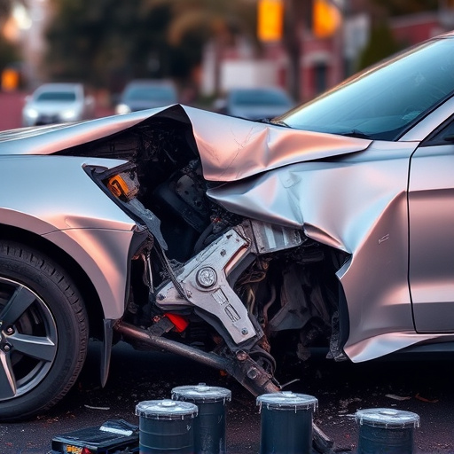 car crash damage