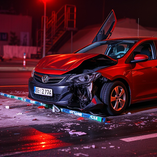 car crash damage