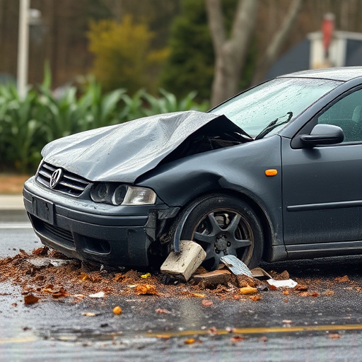car crash damage