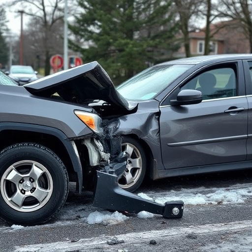 car crash damage