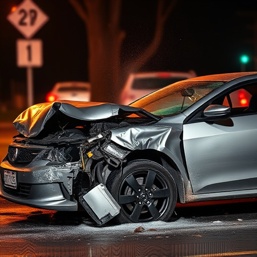 car crash damage
