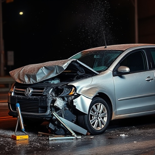 car crash damage