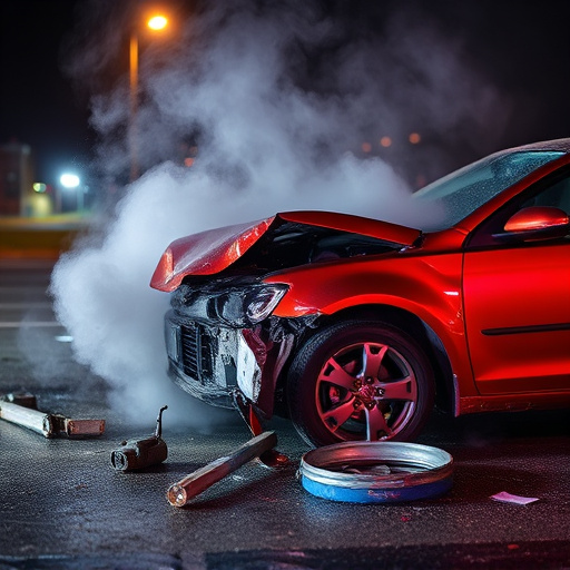 car crash damage