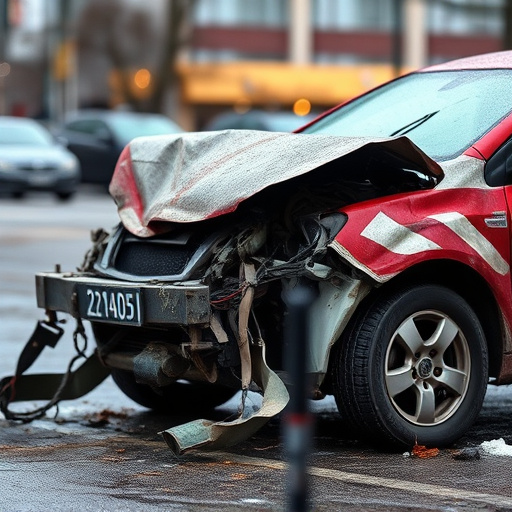 car crash damage