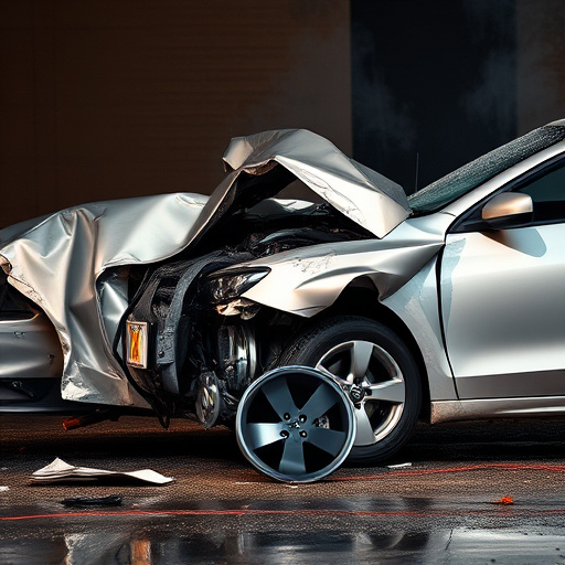 car crash damage
