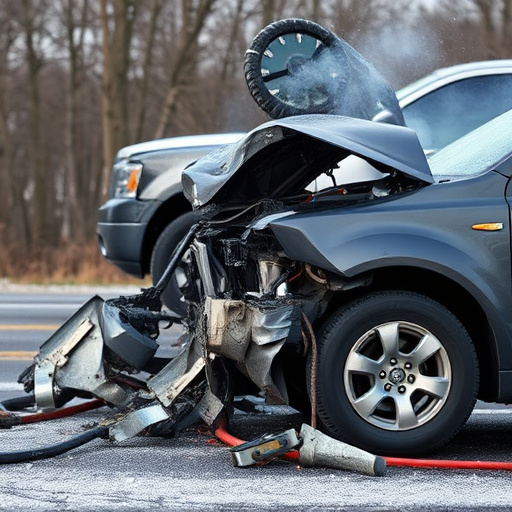 car crash damage