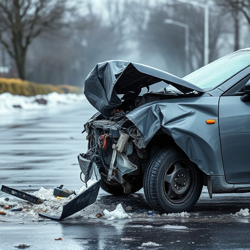 car crash damage