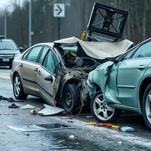 car crash damage