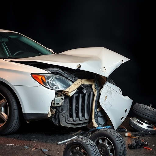 car crash damage