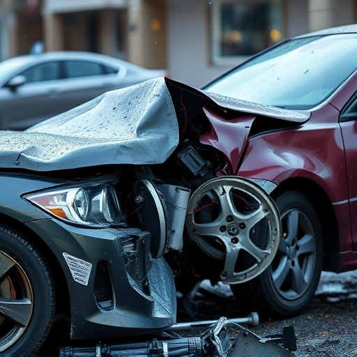 car crash damage