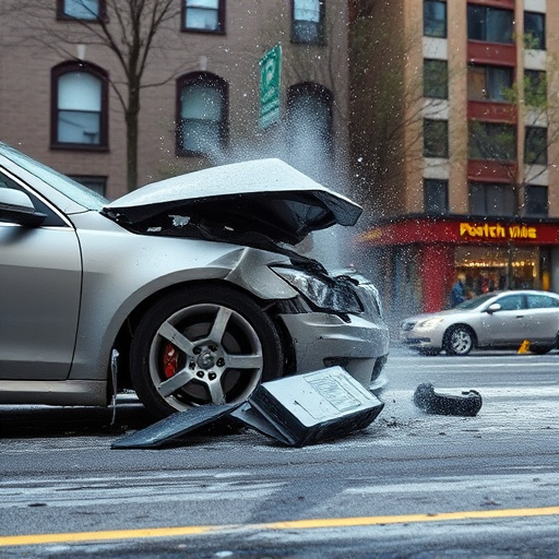 car crash damage