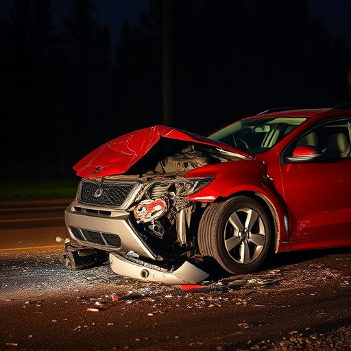 car crash damage