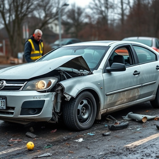 car crash damage