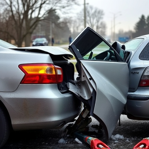 car crash damage