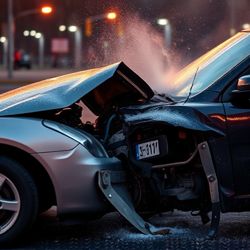 car crash damage