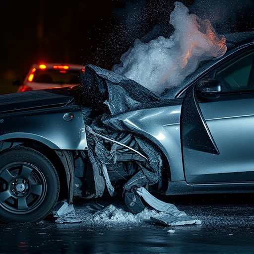 car crash damage