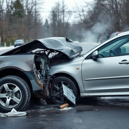 car crash damage